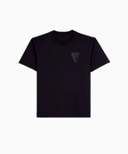 T - SHIRT FULL BLACK GLITTER - ESSORY