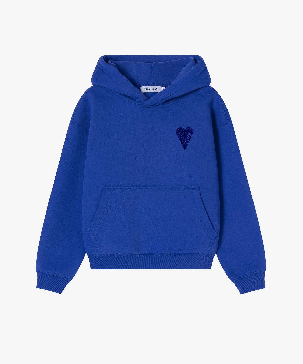 HOODIE BLEU ROYAL GLITTER - ESSORY