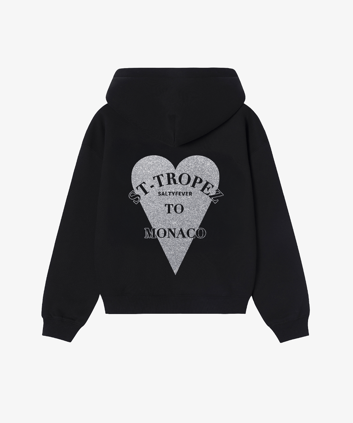 HOODIE BLACK GLITTER - ESSORY