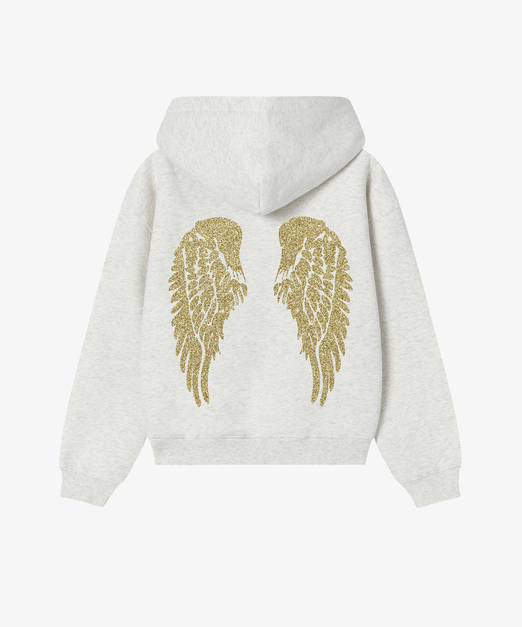 HOODIE ANGEL GLITTER - ESSORY