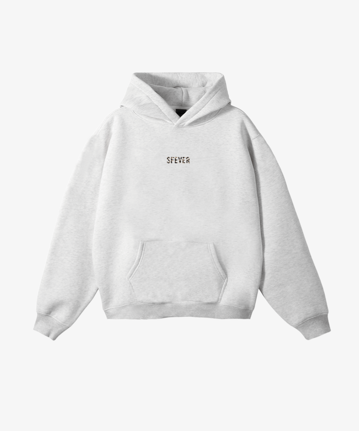 HOODIE WHITE LÉOPARD - ESSORY