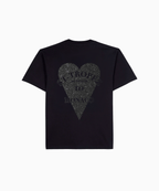 T - SHIRT FULL BLACK GLITTER - ESSORY